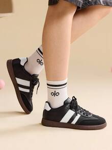 CUCCOO EASI 2024 New Spring Women Retro Versatile Casual Sneakers, Flat White Shoes