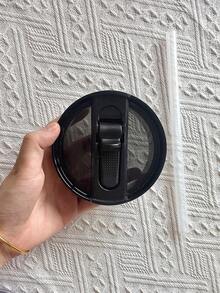 SHEIN 1 件 2 件 40 盎司玻璃杯替换盖 - 防漏翻盖吸管盖，白色、黑色、米色、蓝色、粉色，兼容 40 盎司杯配件 - 彩色 - 查看 10