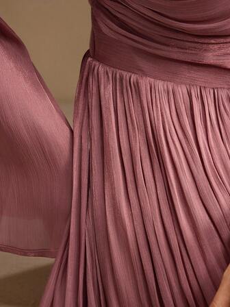 Anewsta Damen Langarm Kleid, elegant und vielseitig für Büro, Frühling, Herbst, Winter