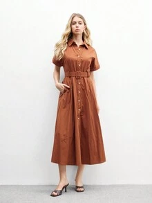 CUCCOO BIZCHIC Women's Coffee Color Square Toe Thin High Heel Strap Casual Versatile High Heel Sandals, Sexy For Dates, Parties, Summer Outfits For Christmas - Coffee Brown - View 10