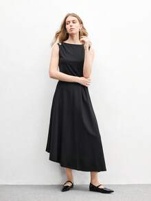 CUCCOO BIZCHIC Women's Pointed Toe Mary Jane Flats With Buckle Strap, Black - Black - View 10