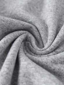 SHEIN Teen Girl Black & Heather Grey Flare Leggings, Versatile & Classic Combination Fall Winter