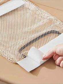 SHEIN 1 Giá đựng túi rác nhà bếp treo tường, túi đựng rác gia đình bằng nhựa dung tích lớn, túi lưới treo tường, dễ dàng lấy đồ. - Nhiều màu - Xem 7