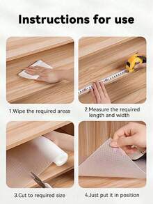 SHEIN 1 pezzo di rivestimento trasparente antiscivolo con motivo a crisantemo, rivestimento antiscivolo per cassetti, rivestimento antiscivolo per frigorifero, rivestimento in EVA impermeabile per armadietti, e rivestimento facile da pulire per armadietti da cucina. Regali di San Valentino, decorazioni per la tavola di San Valentino