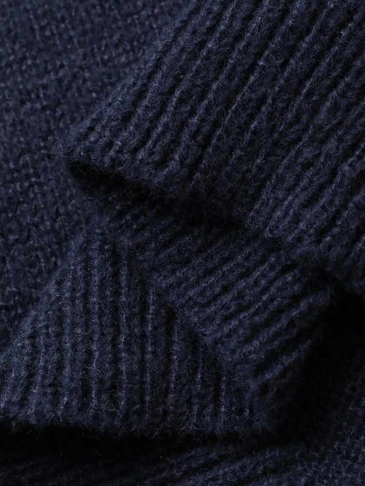 Women's Round Neck Colorblock Christmas Style Long Sleeve Korean Sweater, Autumn/Winter Vacation