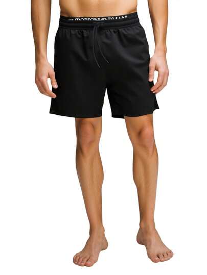 Emporio Armani Men's Beach Shorts Black