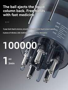 1pc Mini Oil Comb, Scalp Massager, Nourishing Hair Growth Serum Comb, Essence, Nutrient Liquid, Conditioner, Essential Oil Applicator To Precisely Deliver Liquid Or Oil To Hair Roots,Hair Clips,Hair Accessories