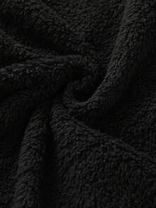 PAVTROS Chaqueta de forro polar con bordado de estrella de cinco puntas y letra para niños de corte holgado, suave y versátil, adecuada para otoño, primavera, invierno, uso diario, ir y venir, al aire libre, deportes, escuela, ropa urbana, fiestas, fotografía - Blanco y Negro - Ver 5