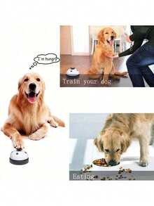1pc Cat & Dog Training Bell, Pet Paw Print Doorbell, Teddy Puppy Feeding Bell, Dog Interactive Toys Foot-Operated Bells - Multicolor - View 5