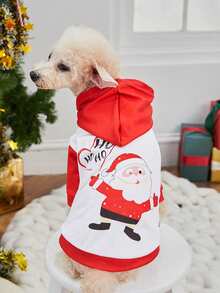 PETSIN Christmas Pet Hooded Sweatshirt