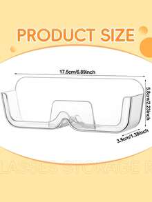 1/2/4件套办公眼镜收纳架，浴室床头壁挂式太阳镜展示盒，近视眼镜架，眼镜整理道具