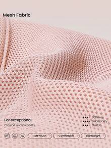 GLOWMODE Grab And Glow 6L 柔软舒适网眼可调节肩带斜挎包单肩方形手提包健身房工作室旅行度假日常休闲装 - 乾枯玫瑰色 - 查看 6