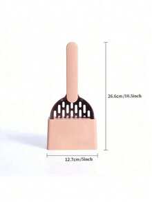 Zazumi Cat Litter Scoop Plastic Cat Litter Shovel With Base Self Cleaning Cat Litter Box Shovel Kitten Toilet Clean Tools Cat Supplies - Multicolor - View 5