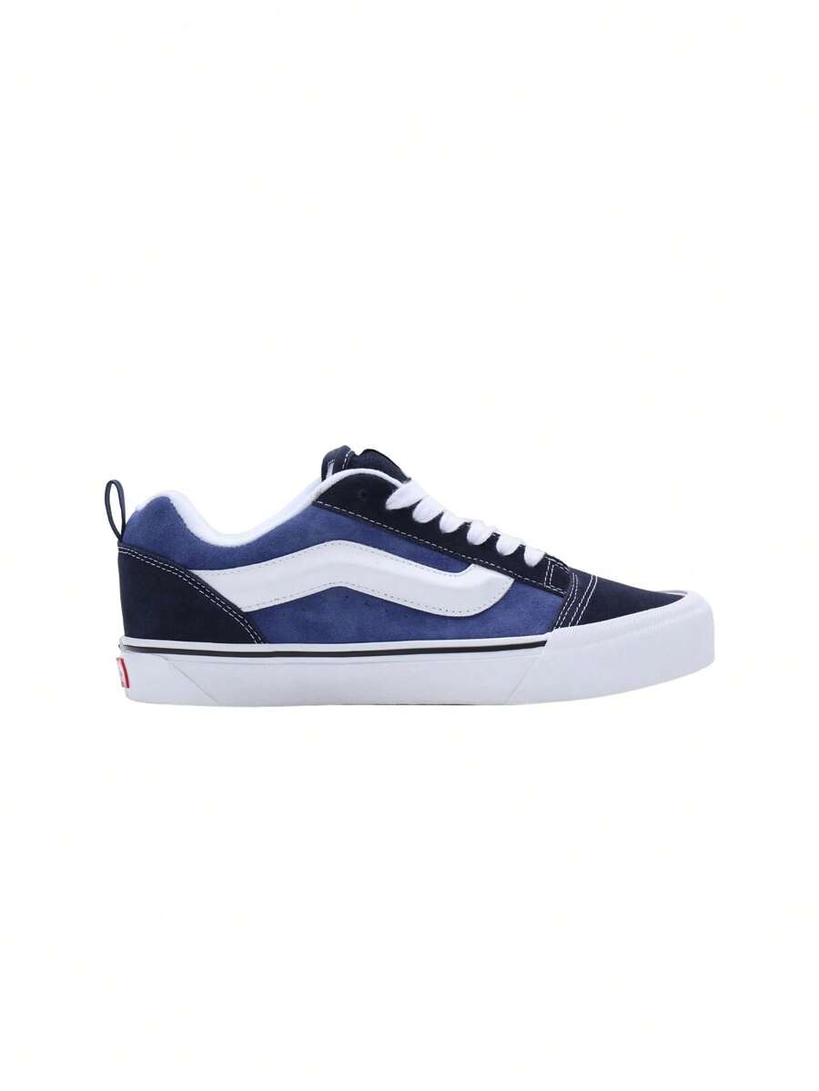 KNU SKOOL Men's Sneakers Navy White VN0009QCNWD1 - Navy / White - View 1