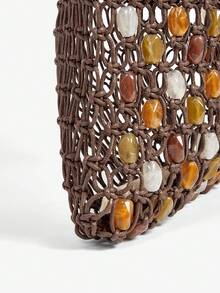 Maija Damska torba na ramię w stylu boho z wycięciem na święta