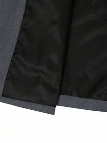 Calvornis Bộ vest nam tay dài, áo khoác và quần dài màu trơn, hai hàng khuy, bộ vest nam hai hàng khuy, bộ vest nam màu xám, bộ vest nam, bộ vest nam 2 mảnh, áo khoác và quần tây nam, quần áo công sở nam, bộ vest nam 2 mảnh có ve áo - Màu xám đen - Xem 6