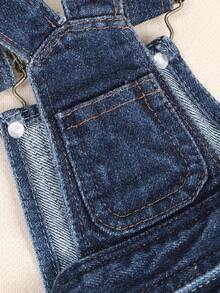 PETSIN 1 Bộ quần áo cho thú cưng, áo liền quần màu xanh mát mẻ, phù hợp làm trang phục thường ngày và thời trang cho chó. - Màu xanh lam - Xem 11