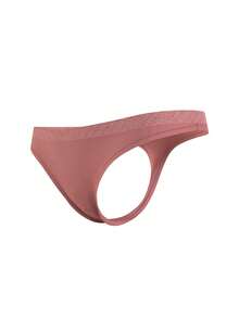 Tommy Hilfiger 3 Pack Women's Thongs - Pink and White and Black - View 3