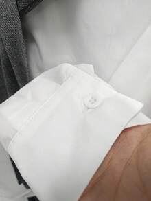 INAWLY Plus Size Women Casual Elegant Minimalist Color Block Shirt And Pants 2 Pieces Set