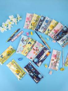 Dinosaur & Ocean Animal Stationery Set - Back To School Gift For Students (Christmas/Birthday Prize)