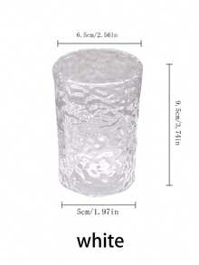 SHEIN 5pcs/1pc Glacier Pattern Toothbrush Cup, Simple Transparent, Minimalist Bathroom Tumbler, Home Decor, Bathroom Accessories, Kitchenware, Bathroom Supplies, Oral Hygiene Home Bathroom Decor Fall Decor Back To School - Multicolor - View 7