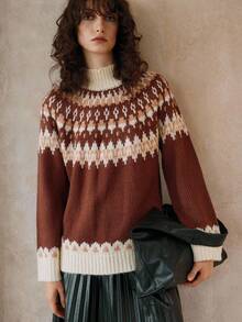 Arave 女士复古针织套头衫 - 彩色 - 查看 7