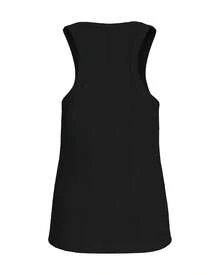 Calvin Klein Woven Tab Men Sleeveless Tank T-shirt - Schwarz - Übersicht 5