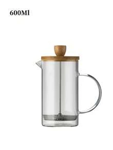 Cirelle 法式压滤咖啡机，手动冲泡设计，适合旅行，非常适合制作咖啡、茶和奶泡，方便家庭和办公室使用，不锈钢滤网，硼硅酸盐玻璃 | 法式压滤咖啡机，法式压滤壶，法式压滤套装，法式压滤咖啡工具