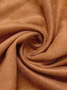 Manfinity Nomadique Men's Western Style Casual Vintage Solid Color Jacket Suede Jacket Men Western Wear Men Men Western Jacket Cowboy Jacket Men Western Jacket Men Fleece - Brown - View 6