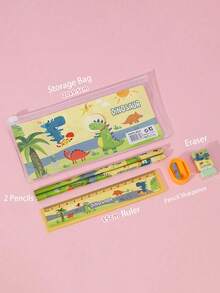 Dinosaur & Ocean Animal Stationery Set - Back To School Gift For Students (Christmas/Birthday Prize)