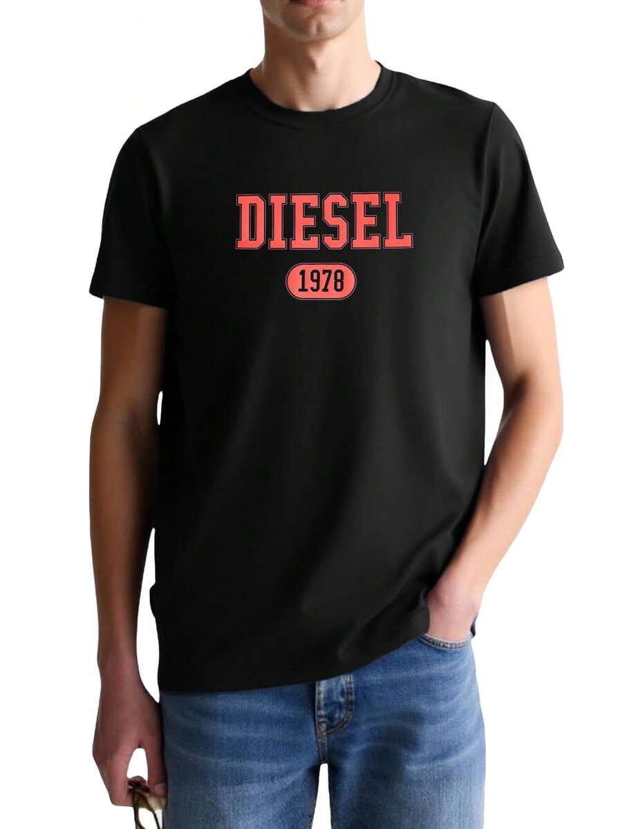 Men's T-shirts Black - Svart - Visa 1