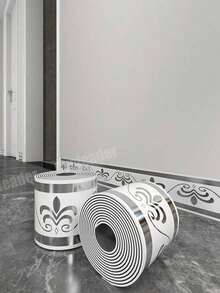 Cycleader 1卷加厚自粘踢脚线墙贴 墙腰装饰贴纸 墙贴个性贴纸 - 彩色 - 查看 21