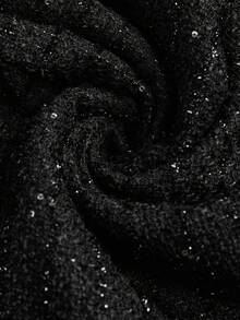 MOTF PREMIUM MINIMALIST FASHION ELEGANT STRAIGHT SKIRT - Black - View 8