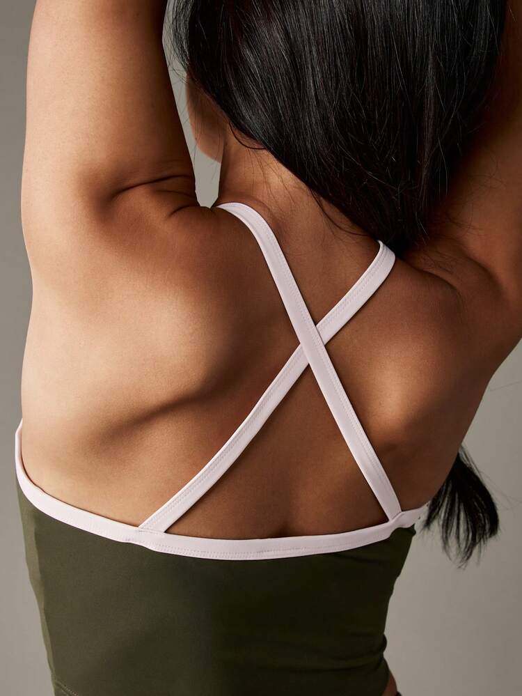 MISSGUIDED 고강도 레이서백 스포츠 브라 수분 흡수 운동 탑 퍼포먼스 피트니스 러닝 트레이닝 압박 서포트 하이넥 탱크 요가 짐 운동 탑