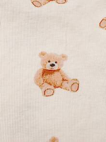 SHEIN 6 piezas Conjunto de pijama de verano para bebé niña con estampado de fresa, cuello redondo, manga corta, pantalón corto, de punto, suave y transpirable. Conjunto de pijama para bebé recién nacido. 4 piezas Conjunto de pijama casual para bebé niña con estampado sólido y de colores neutros, ropa de bebé unisex. - Multicolor - Ver 4