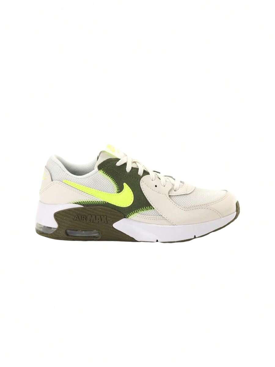 Nike Air Max Excee Kids Sneakers Beige Giallo Fluo Verde CD6894 - Grey - View 1