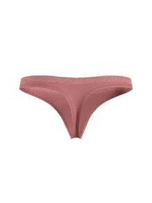 Tommy Hilfiger 3 Pack Women's Thongs - Pink and White and Black - View 2