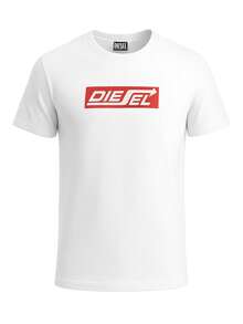 Diesel Men's T-Shirts White - White - View 4