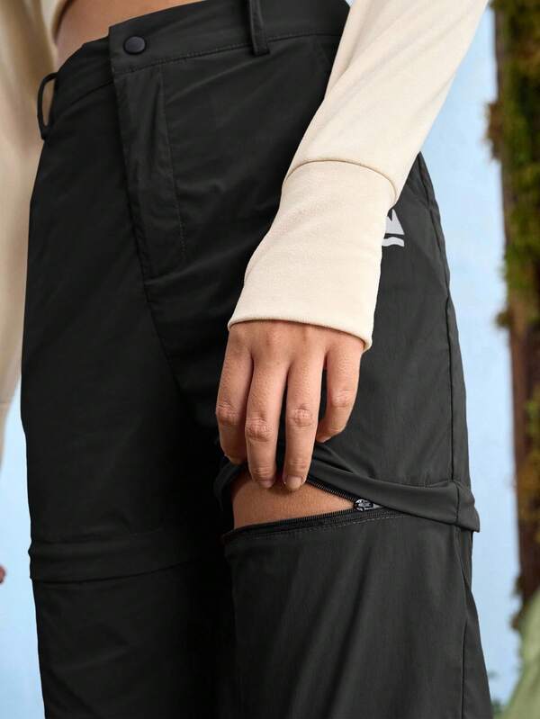 In My Nature Women's Minimalist Breathable Quick-Dry Detachable Leg Hiking Pants Women Hiking Pants Women Cargo Pants Women Zip Off Pants Convertible Hiking Pants Tactical Pants Women Convertible Pants Women