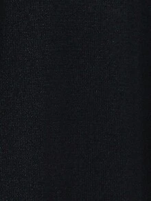 EMERY ROSE 女士休闲纯色针织连衣裙，百搭秋冬 - 黑色 - 查看 8