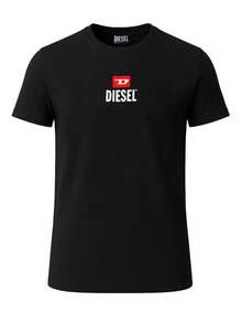 Diesel Men's T-Shirts Black - Black - View 4