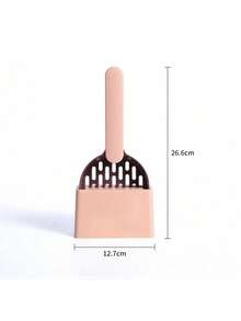 Zazumi Cat Litter Scoop Plastic Cat Litter Shovel With Base Self Cleaning Cat Litter Box Shovel Kitten Toilet Clean Tools Cat Supplies - Multicolor - View 17