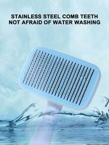 Zazumi 1 Pet Comb Combing Artifact Cat And Dog Brush Removes Floating Hair Depilatory Comb Pet Special Cat Hair Needle Comb Depilatory Cleaning