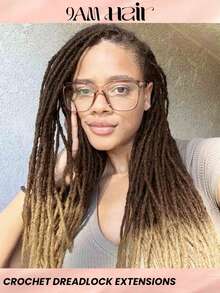 Boho Braids 10 Strähnen Loc-Verlängerung aus Echthaar, 4/27 Farbe, vollständig handgefertigt, permanente Dreadlock-Verlängerung aus Echthaar für Frauen/Männer/Kinder, 8 Zoll - 20 Zoll, Breite oben 0,6 cm, unten 0,4 cm, kann gefärbt, gebleicht und gekräuselt werden, handgefertigte Loc-Verlängerung für Männer und Frauen, 10 Strähnen, braun 4/27 Farbe