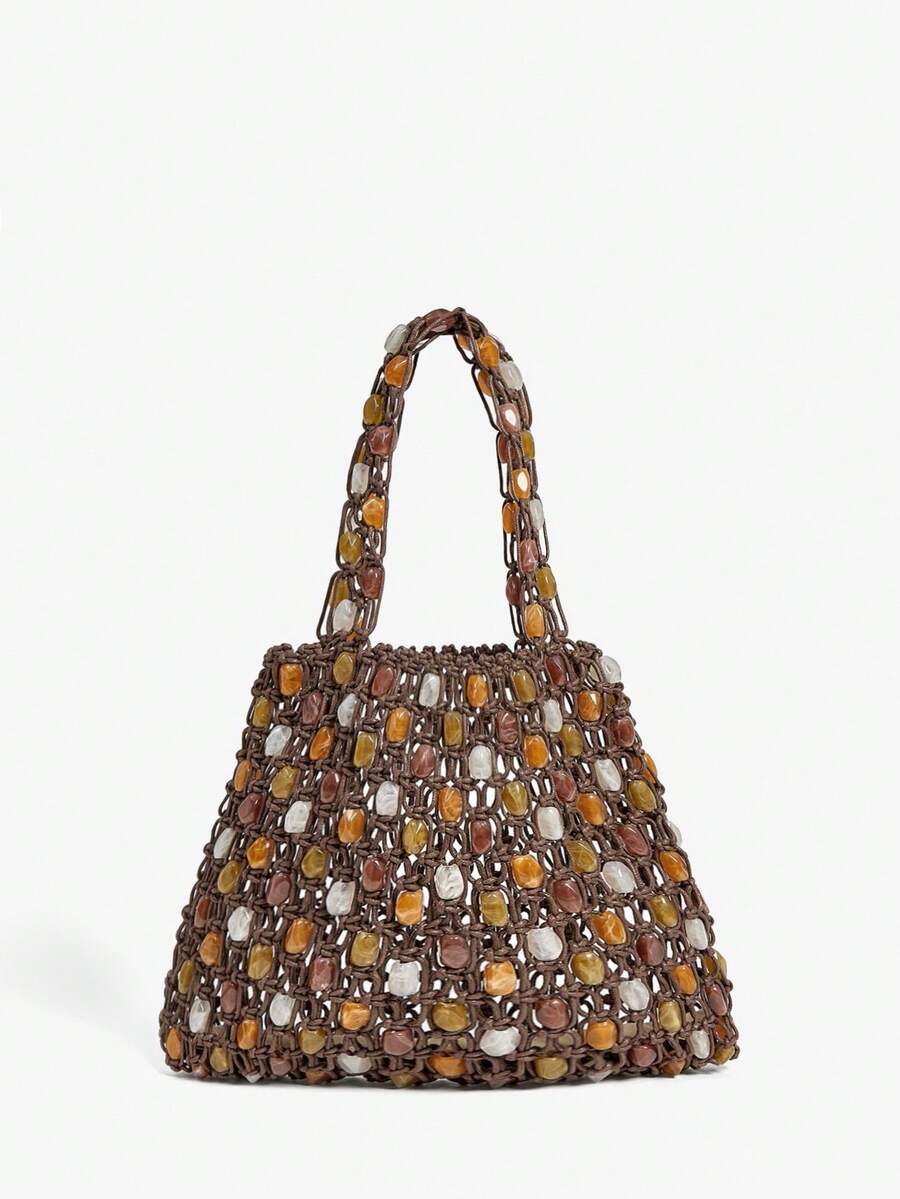 Maija Damska torba na ramię w stylu boho z wycięciem na święta