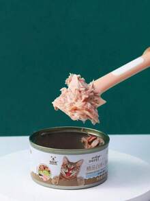 Zazumi 1pc Cat Canned Spoon Dog Wet Food Pet Feeding Mixing Long Handle Cat Spoon Canned Open Lid Pet Canned Spoon Pet Supplies - Multicolor - View 4