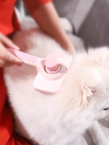 Zazumi 1 Pet Comb Combing Artifact Cat And Dog Brush Removes Floating Hair Depilatory Comb Pet Special Cat Hair Needle Comb Depilatory Cleaning