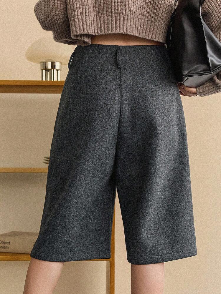 Women's Casual Bermuda Shorts, Autumn/Winter Business Casual Woman