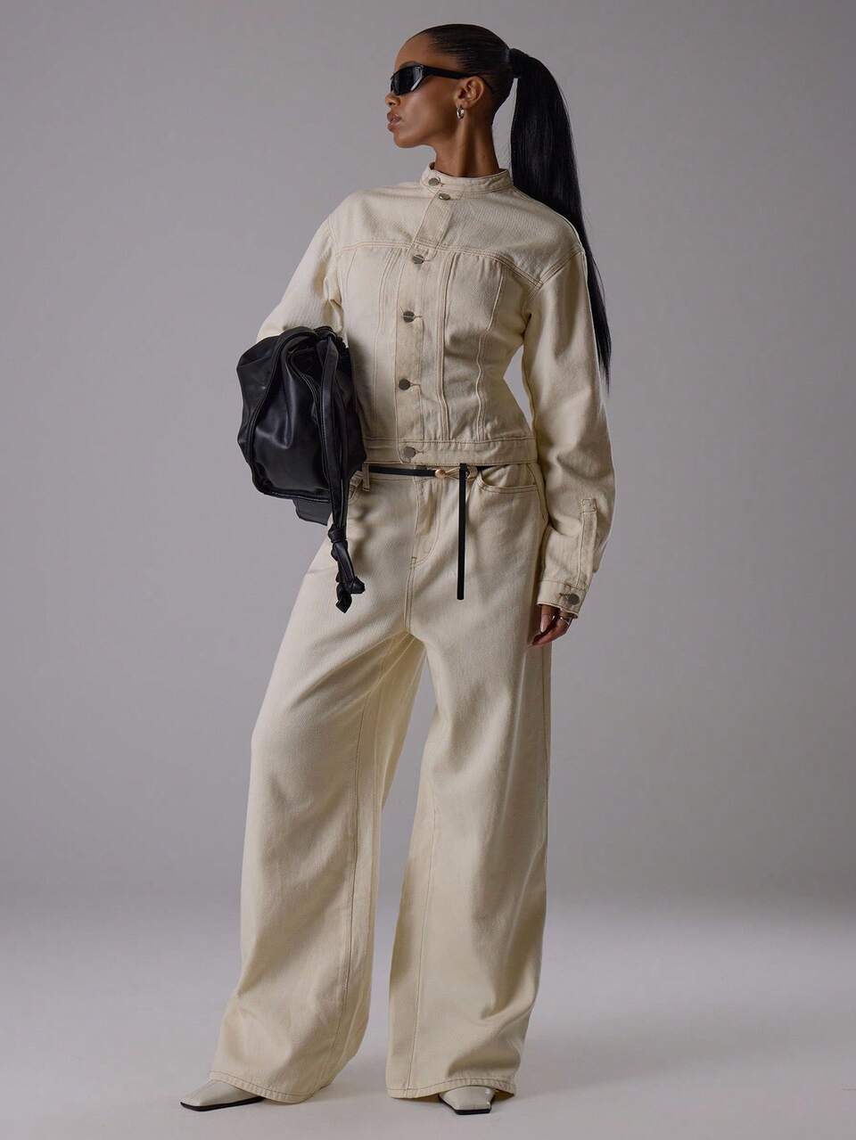 Pantalones vaqueros de pierna ancha lavados, solo Bottom, elegante salida nocturna, otoño, sexy, lindo, estilo de chica genial, ropa de calle, amanecer, elegante, primavera, verano
