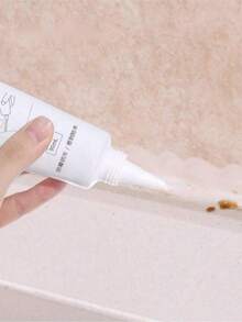 SHEIN 1pc Silicone Sealant Waterproof & Mildewproof With Strong Adhesion, Kitchen Bathroom Filler, High & Low Temperature Resistance, Transparent Glue